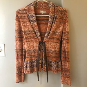 Odd Molly #654 knit cardigan blazer size 0 (xs)